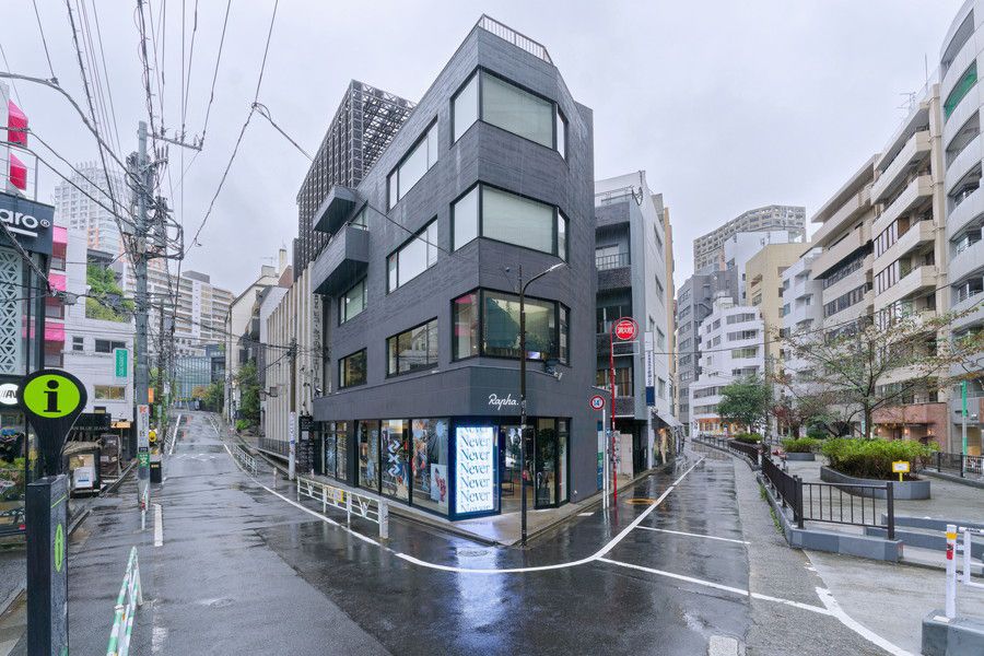 Rapha(ラファ)東京 原宿に移転したキャットストリートの店舗の周辺の様子