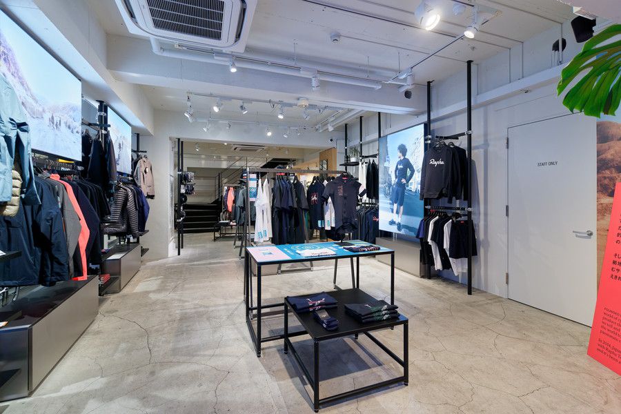 Rapha(ラファ)東京の店内の様子