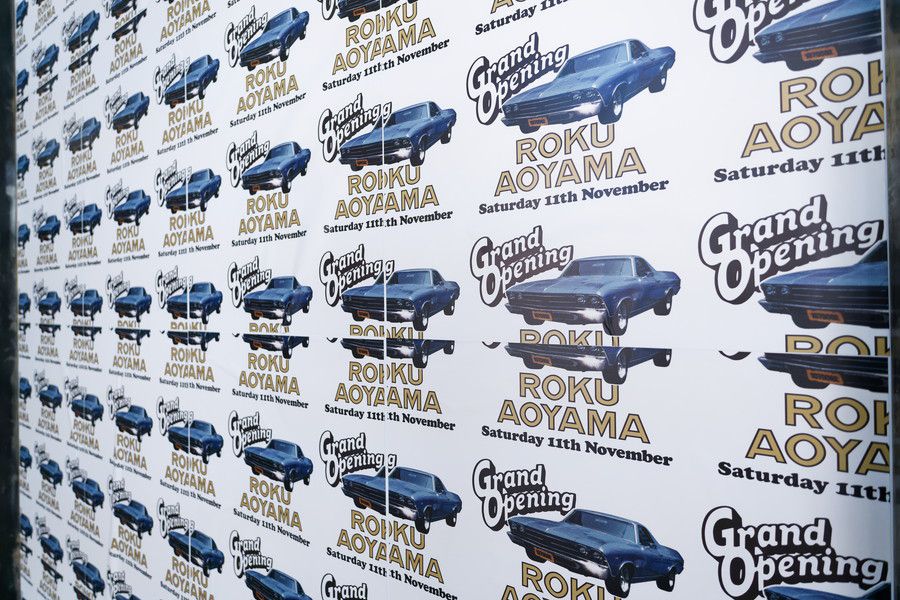 ROKU AOYAMA グランドオープンのグラフィック
