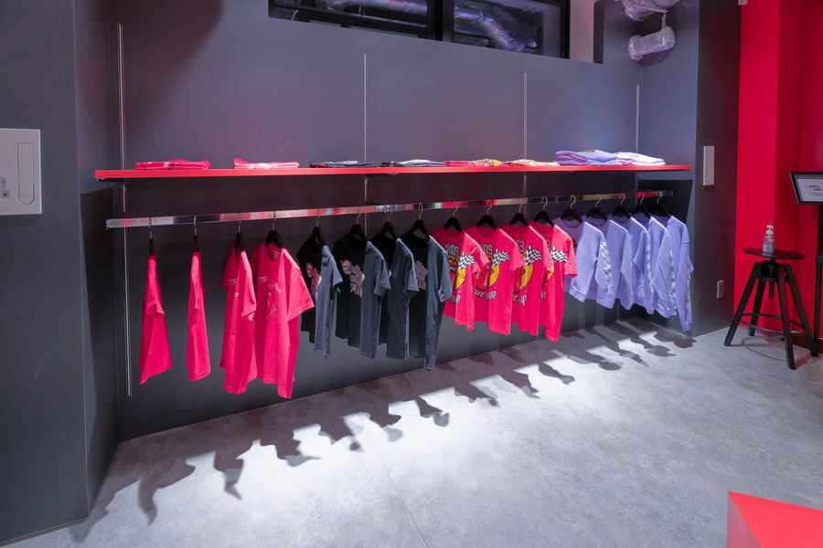 ユニバーサルローリングストーンズのアパレル類