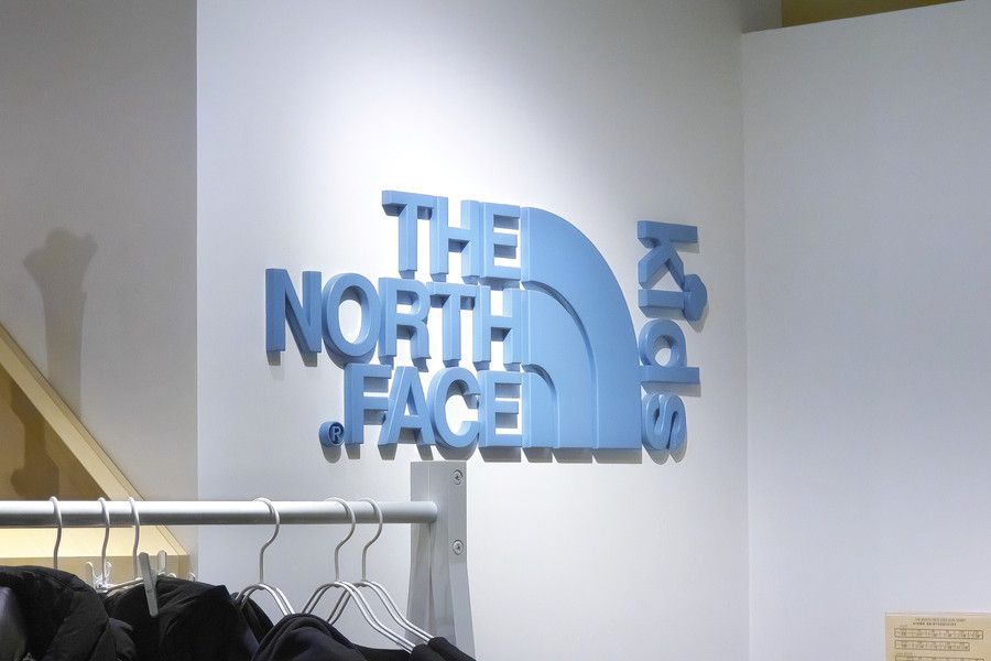 ザ・ノースフェイス 北千住マルイのTHE NORTH FACE KIDSの看板