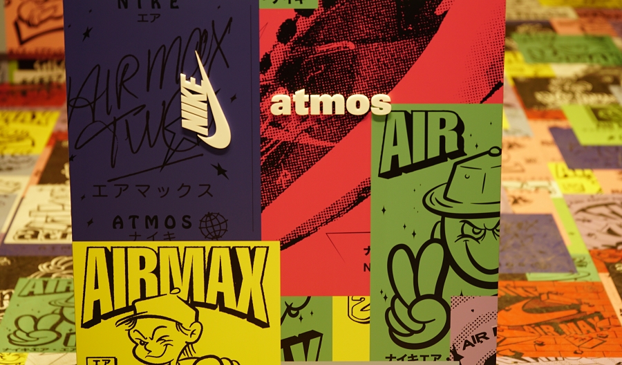 NIKE AIR MAX 2light atmos POP UP STORE展示
