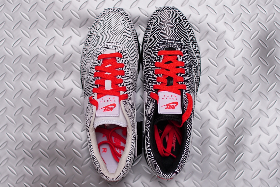 NIKE AIR MAX 1 TOKYO MAZE(エアマックス 1　トウキョウメイズ) シューレース レッド