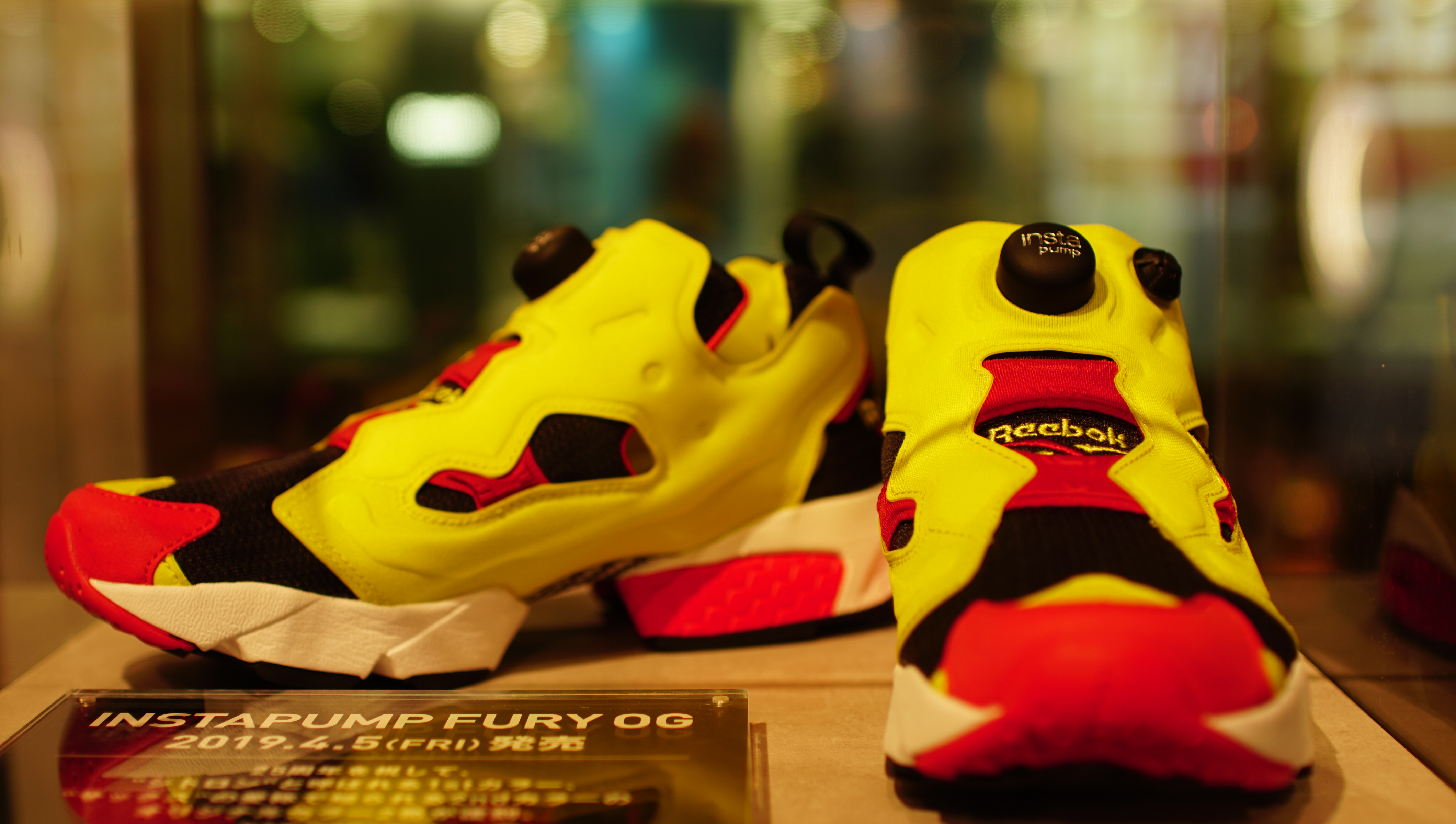 Reebok Classic Store リーボック　クラッシックストア 原宿 ポンプフューリーOG ディテール