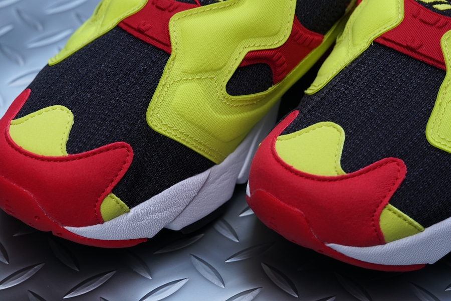 Reebok PUMPFURY OG (リーボック ポンプフューリー)シトロン アッパー・ディテール