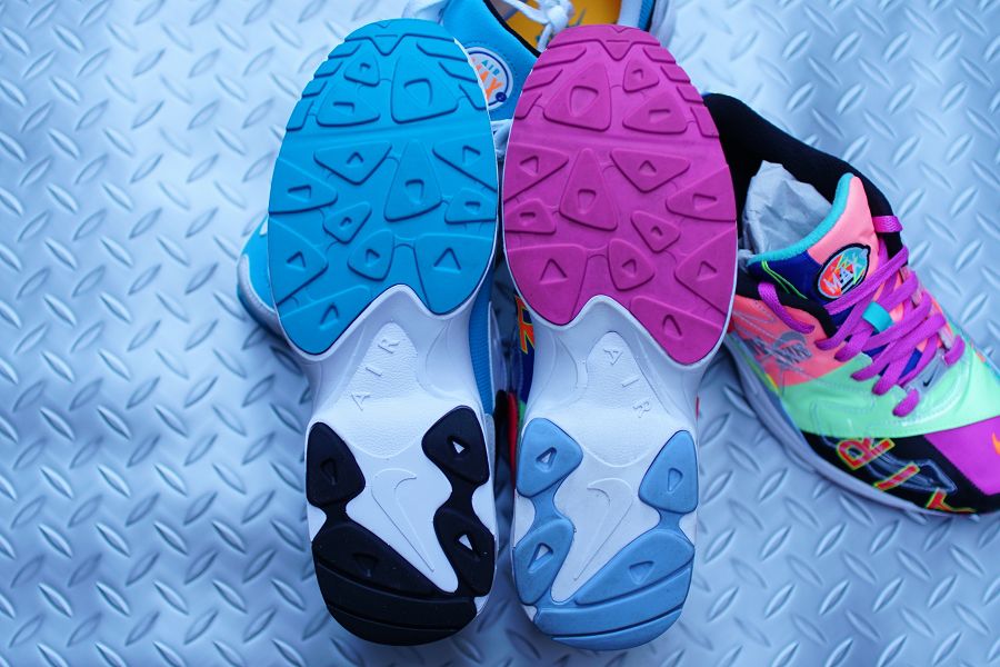 AIR MAX2 LIGHT(エアマックス スクエアライト) atmos ブルーラグーン 比較 ソール