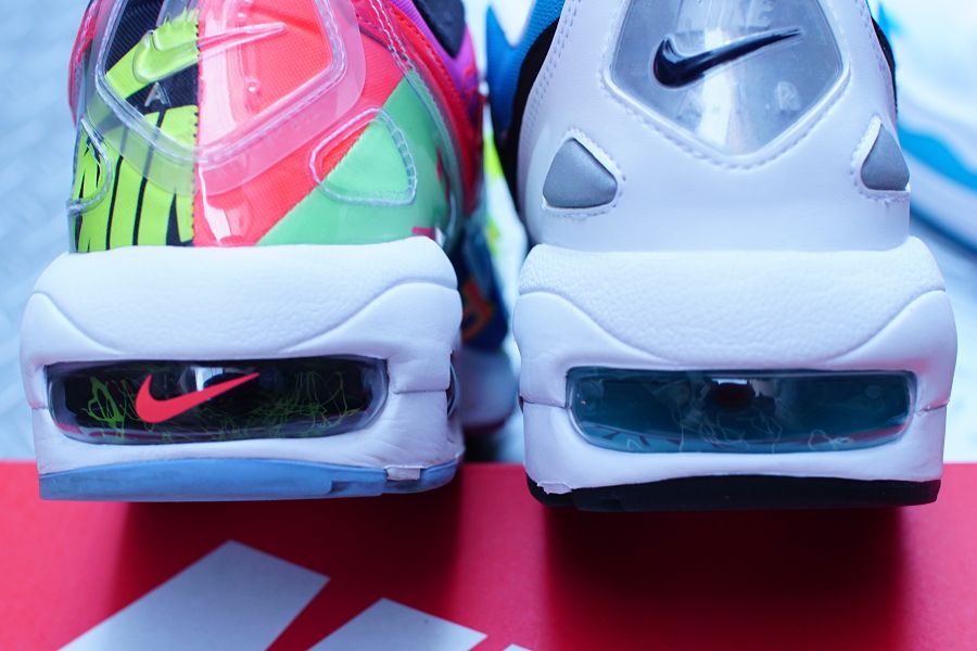 AIR MAX2 LIGHT(エアマックス スクエアライト) atmos ブルーラグーン 比較 エアソールユニット