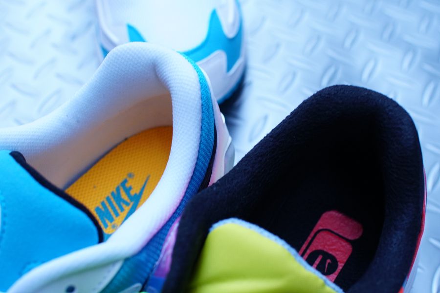 AIR MAX2 LIGHT(エアマックス スクエアライト) atmos ブルーラグーン 比較 ヒール