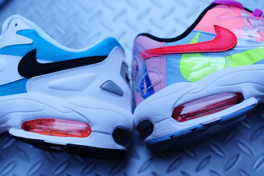 AIR MAX2 LIGHT(エアマックス スクエアライト) atmos ブルーラグーン 比較 エアソールユニット