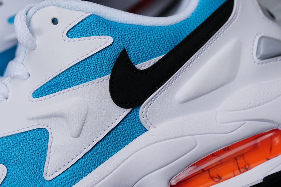 NIKE AIR MAX2 LIGHT(ナイキ エアマックススクエアライト) OG BLUE LAGOON(ブルーラグーン) アッパー