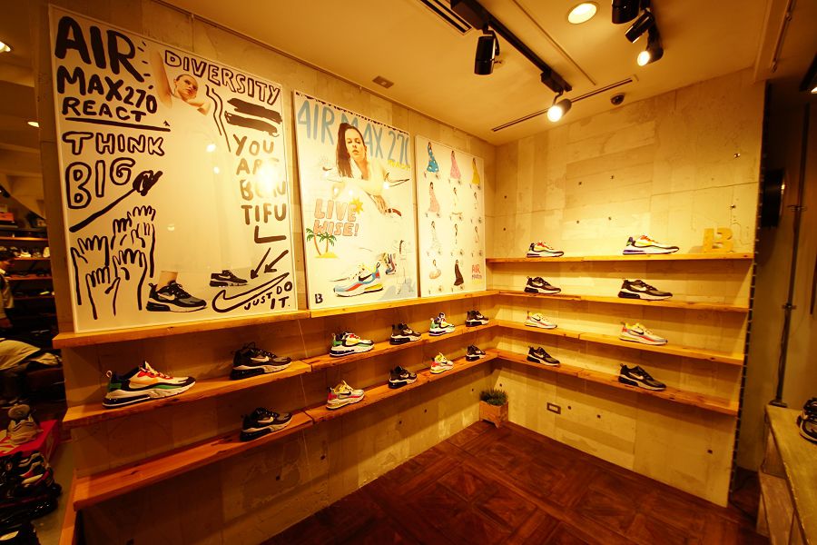AIR MAX 270 REACT エアマックス270リアクト ポップアップ BILLY'S 渋谷