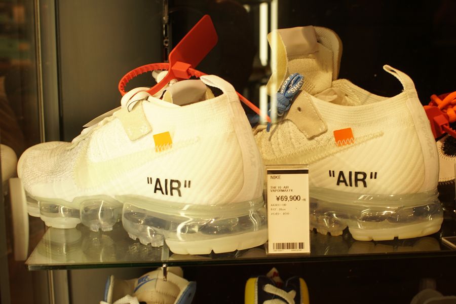 THE TEN AIR VAPOR MAX OFF-WHITE (ザ・テン エア ヴェイパーマックス) 白/ホワイト