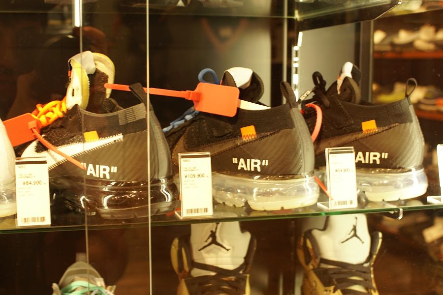THE TEN AIR VAPOR MAX OFF-WHITE (ザ・テン エア ヴェイパーマックス) 黒/ブラック
