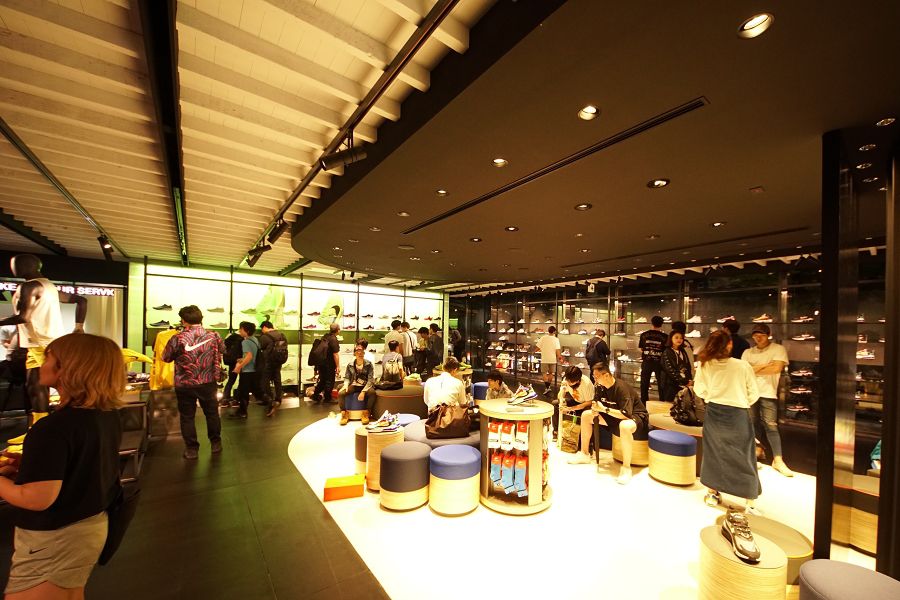 NIKE HARAJUKU(ナイキ原宿)リニューアルオープン 店内2F