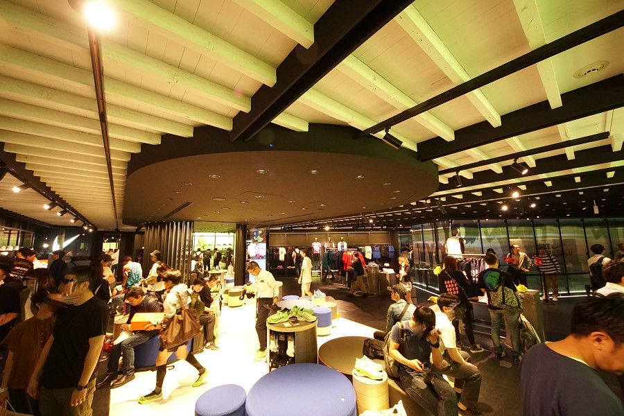 NIKE HARAJUKU(ナイキ原宿)リニューアルオープン 店内2F