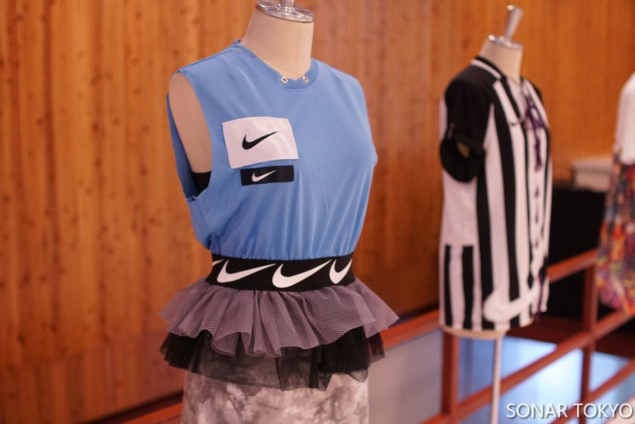 NIKE LAB POP-UP THE TOKYO SPACE ナイキラボ ポップアップ アパレルカスタマイゼーション 作例