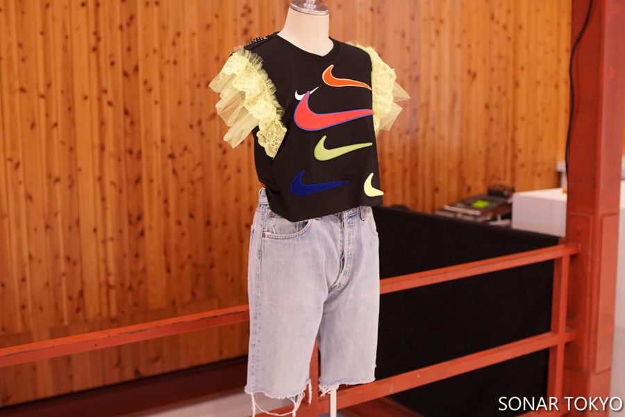 NIKE LAB POP-UP THE TOKYO SPACE ナイキラボ ポップアップ アパレルカスタマイゼーション 作例