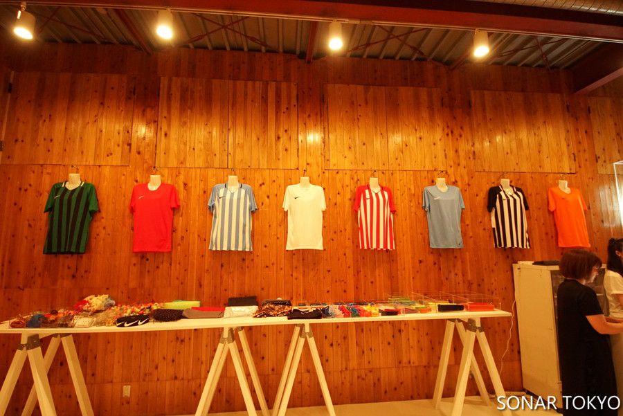 NIKE LAB POP-UP THE TOKYO SPACE ナイキラボ ポップアップ アパレルカスタマイゼーション