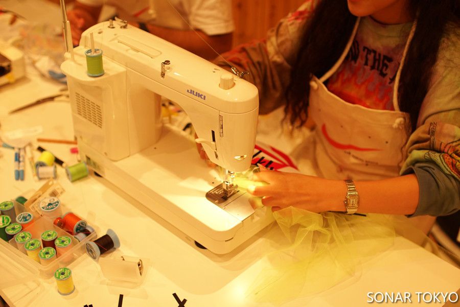 NIKE LAB POP-UP THE TOKYO SPACE ナイキラボ ポップアップ アパレルカスタマイゼーション ミシン、プリンター、プレス機