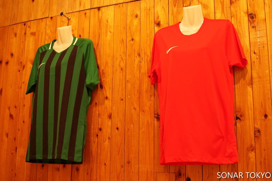 NIKE LAB POP-UP THE TOKYO SPACE ナイキラボ ポップアップ アパレルカスタマイゼーション サッカージャージ