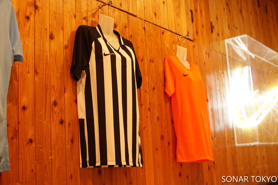 NIKE LAB POP-UP THE TOKYO SPACE ナイキラボ ポップアップ アパレルカスタマイゼーション サッカージャージ