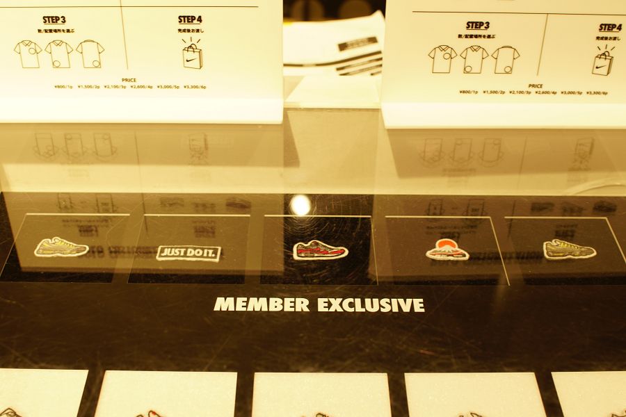 キックスラウンジ 表参道(Kicks Lounge Omotesando) リニューアル 7月 2F アパレルカスタマイゼーション ロゴ メンバー限定