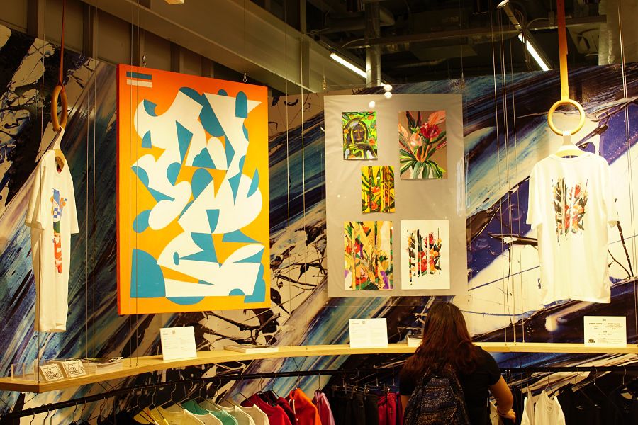 キックスラウンジ 表参道(Kicks Lounge Omotesando) リニューアル 7月 2F アパレルカスタマイゼーション Tシャツ witness noise