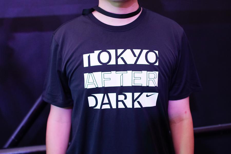 NIKE TOKYO AFTER DARK at SHIBUYA(ナイキ トーキョー アフター ダーク 渋谷) Tシャツ