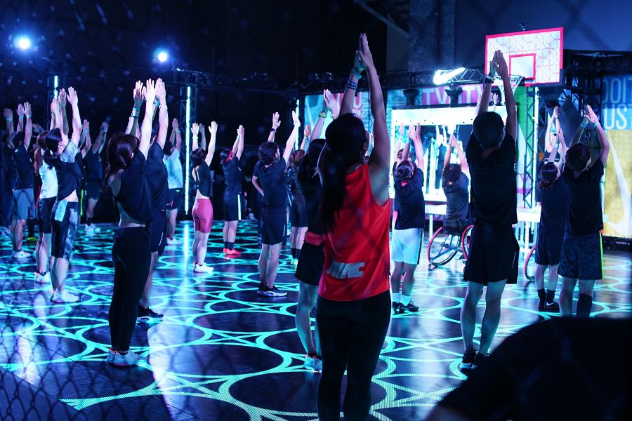 NIKE TOKYO AFTER DARK at SHIBUYA(ナイキ トーキョー アフター ダーク 渋谷) ヨガ