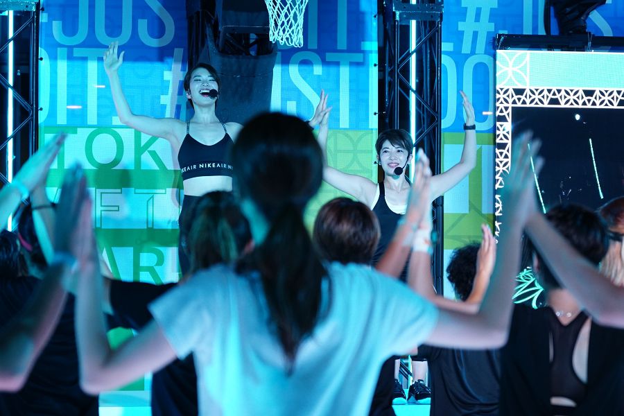 NIKE TOKYO AFTER DARK at SHIBUYA(ナイキ トーキョー アフター ダーク 渋谷) ヨガ