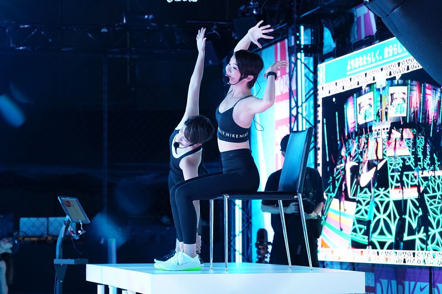 NIKE TOKYO AFTER DARK at SHIBUYA(ナイキ トーキョー アフター ダーク 渋谷) ヨガ バリアフリー