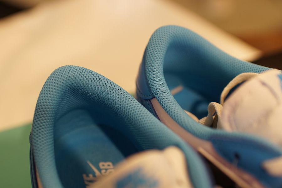 Nike SB x AIR JORDAN 1 LOW UNC(エア ジョーダン1 ロー ノースカロライナ) ヒールカップ メッシュ