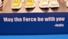 スター・ウォーズ)(STAR WARS) May the force be with you.(フォースと共にあらんことを)