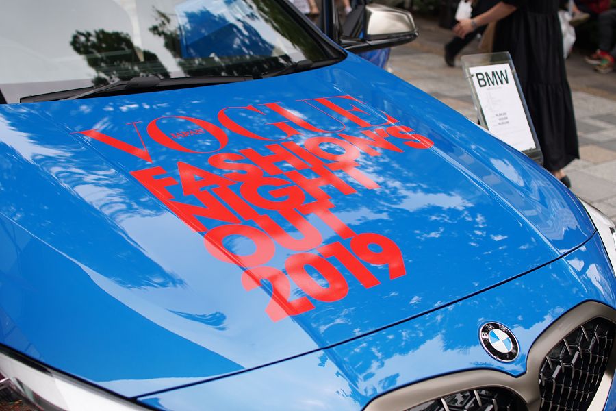 BMW 1シリーズ FNO ファッションズナイトアウト 2019 東京(FASHION'S NIGHT OUT)