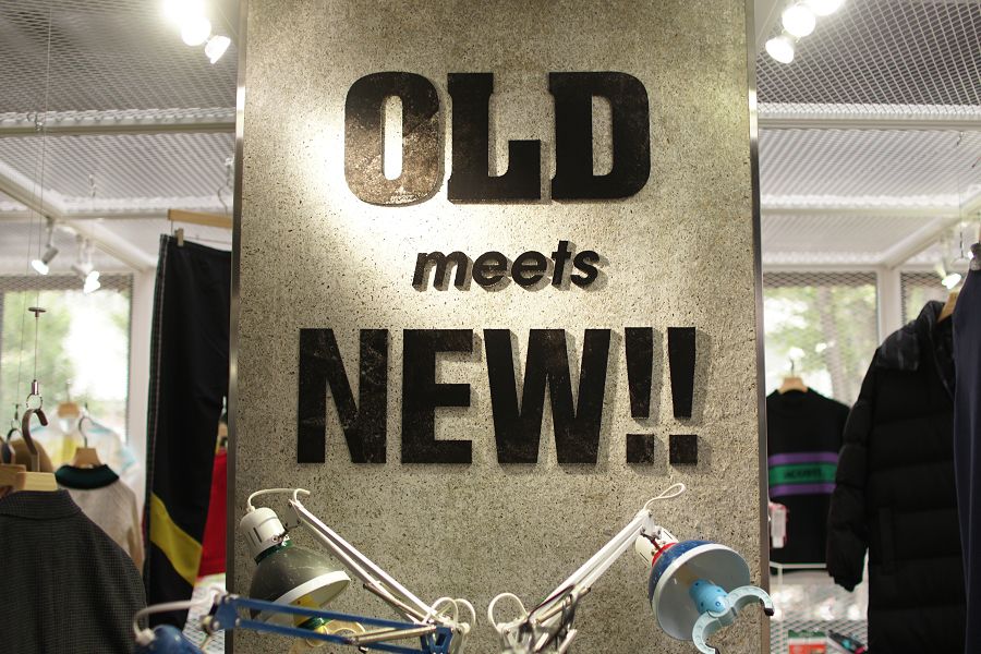 ラコステ ポップアップストア LACOSTE OLD meets NEW!! ロゴ