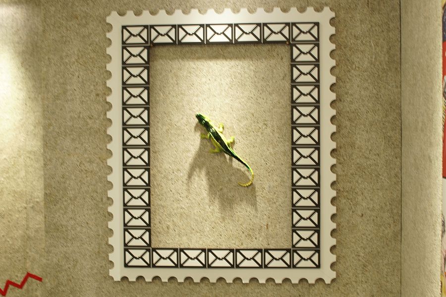 ラコステ ポップアップストア LACOSTE OLD meets NEW!! インスタレーション