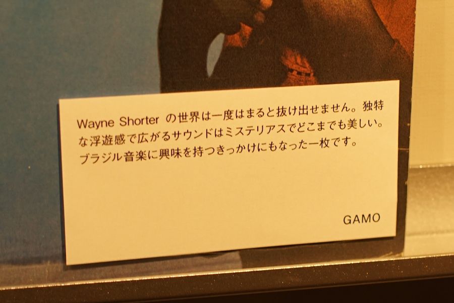 ginza paradise records powered by diskunion Ginza Sony Parkレコードショップ GAMO コメント