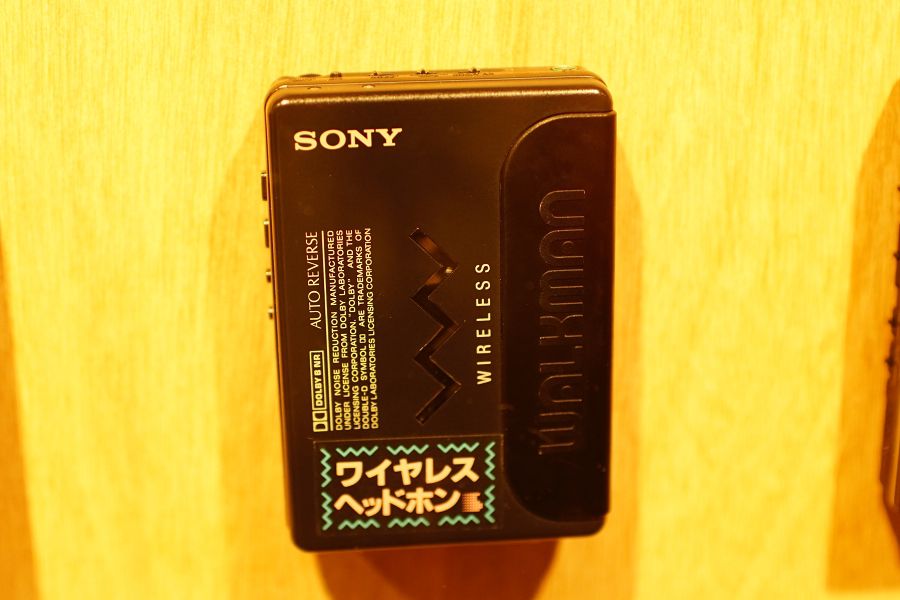 WALKMAN IN THE PARK WALKMAN(ウォークマン) 展示