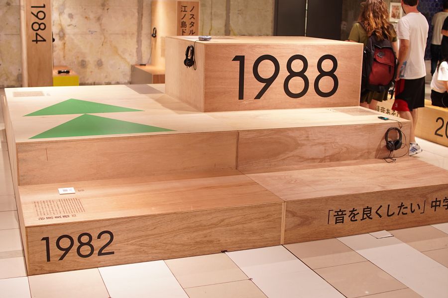 WALKMAN IN THE PARK 展示