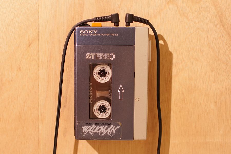 WALKMAN IN THE PARK 展示 ウォークマン