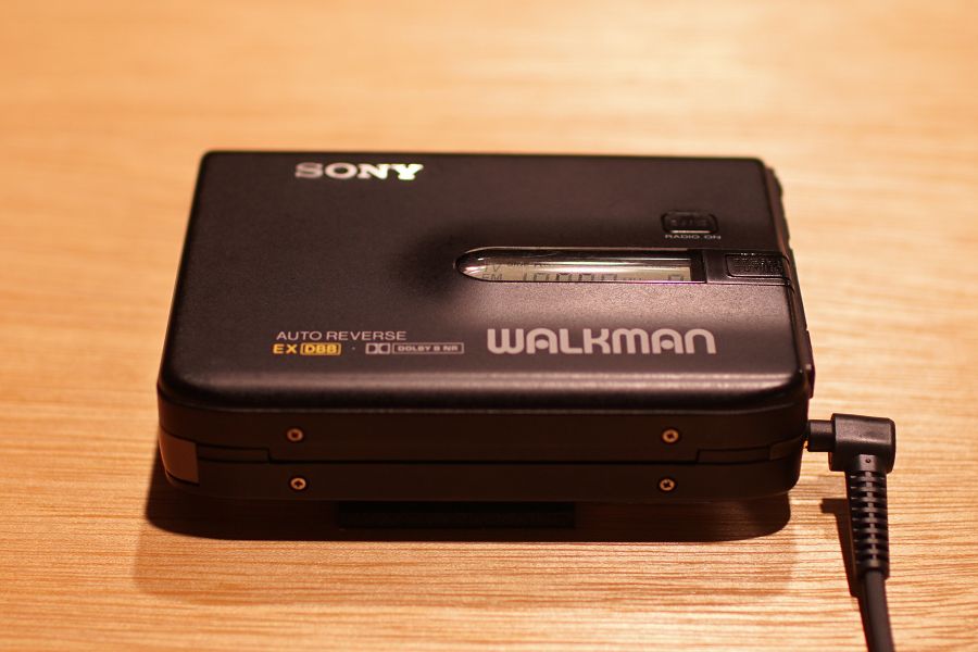 WALKMAN IN THE PARK 展示 ウォークマン