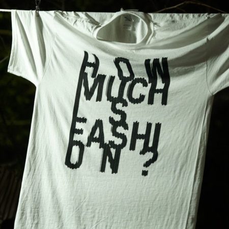 0円Tシャツ「HOW MUCH IS FASHION?」ラインナップ