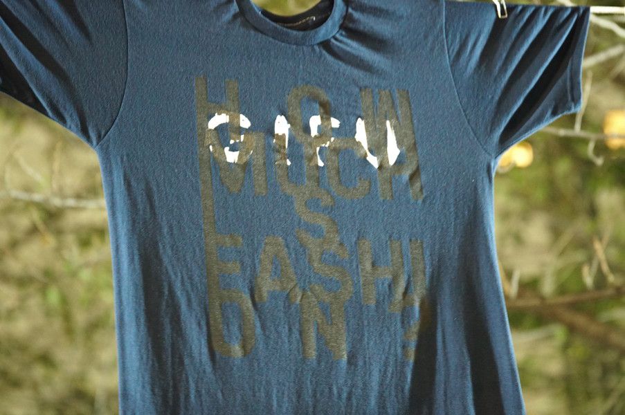 0円Tシャツ「HOW MUCH IS FASHION?」ラインナップ