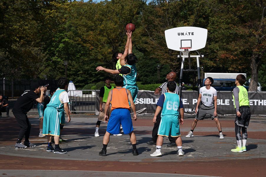 ALLDAY 2019 バスケットボール 試合の様子