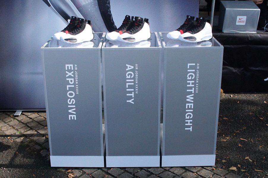 NIKE AIR JORDAN 34 (ナイキ エアジョーダン 34) 試着ブース