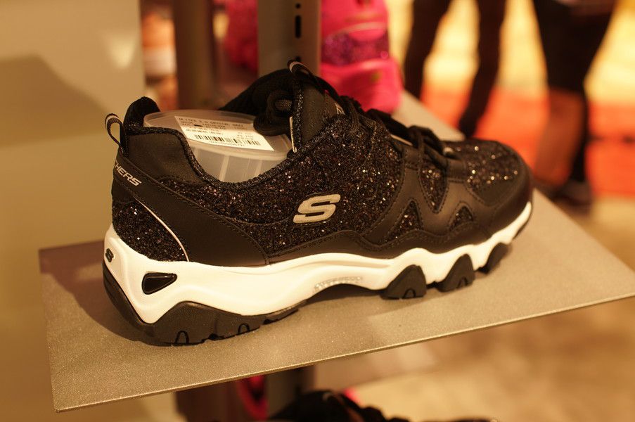 SKECHERS × atmos pink D’LITES 2 GLITTER PACK BLACK スケッチャーズ x アトモスピンク ディライト2 グリッターパック ブラック