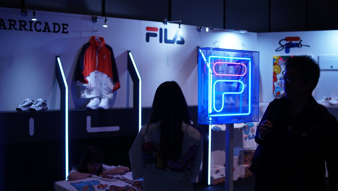 FILA(フィラ) ブース アトモスコン(atmoscon) vol.6 @渋谷ヒカリエ