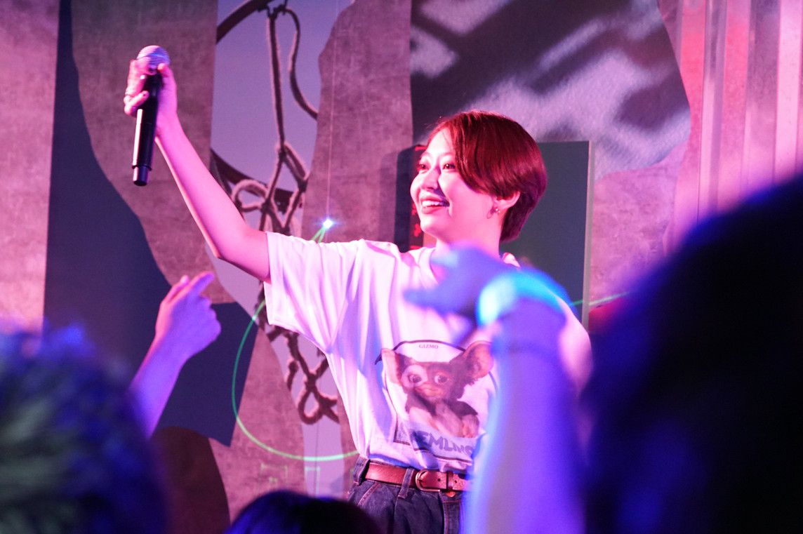 chelmico (チェルミコ) 鈴木真海子(まみこ) ナイキブース atmoscon(アトモスコン)