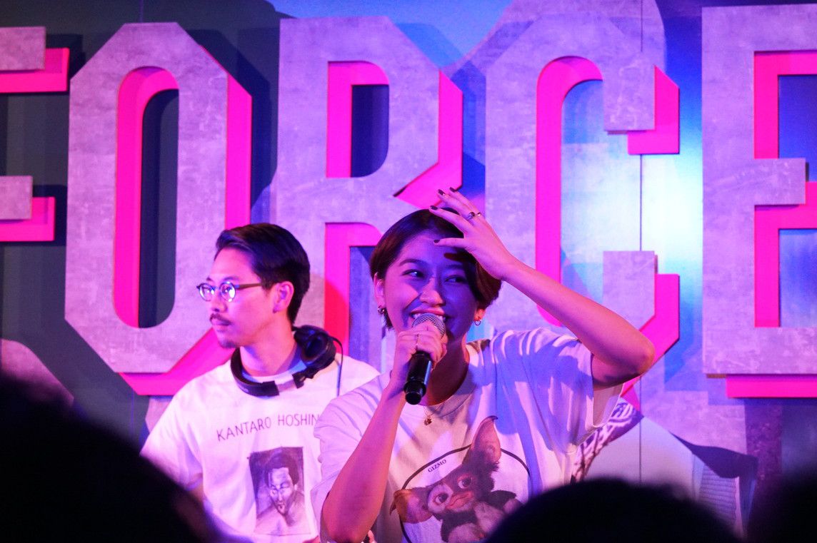 chelmico (チェルミコ) 鈴木真海子(まみこ) ナイキブース atmoscon(アトモスコン)