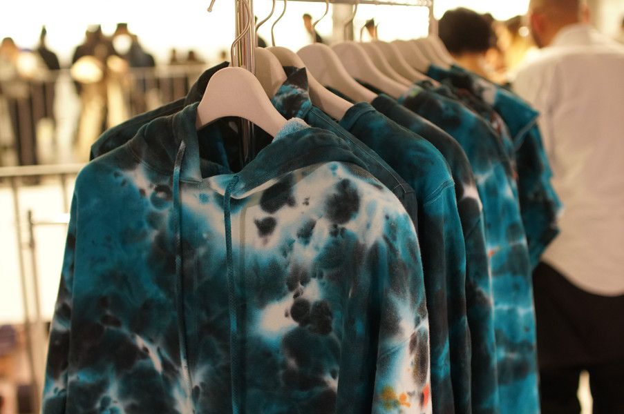 FACETASM (ファセッタズム) パーカー タイダイ染め